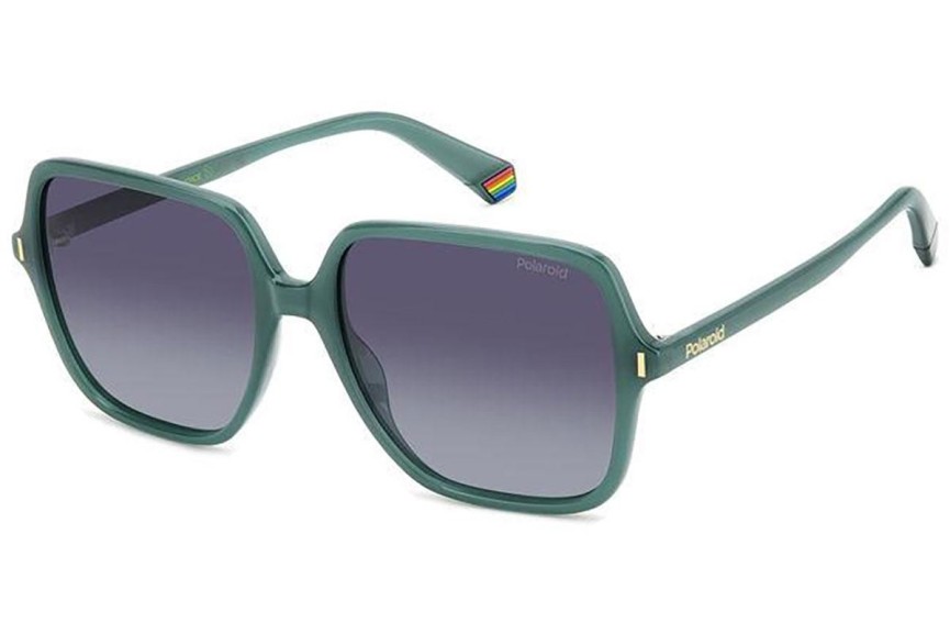 Слънчеви очила Polaroid PLD6219/S 1ED/WJ Polarized Квадратни Зелена