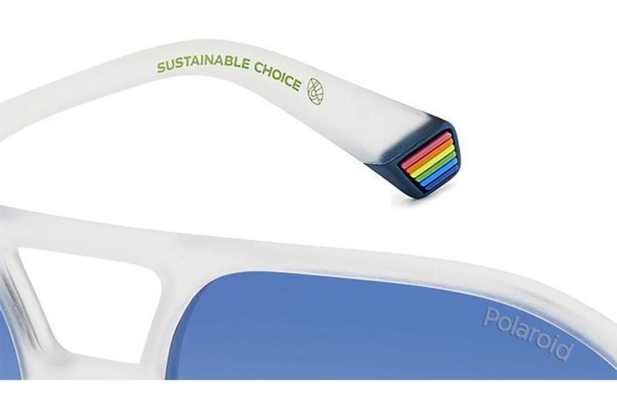 Слънчеви очила Polaroid PLD6217/S 2M4/Z7 Polarized Квадратни Кристална