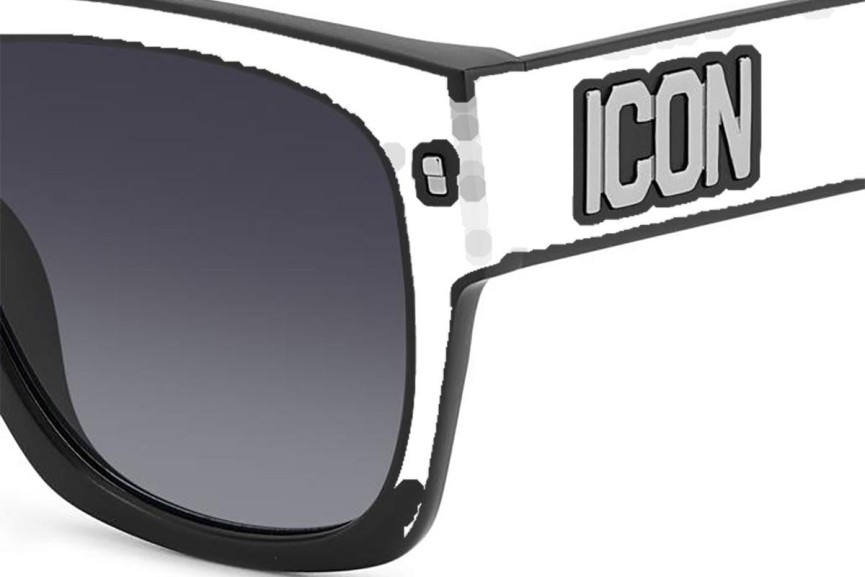 Слънчеви очила Dsquared2 ICON0004/S P5I/9O Квадратни Черна