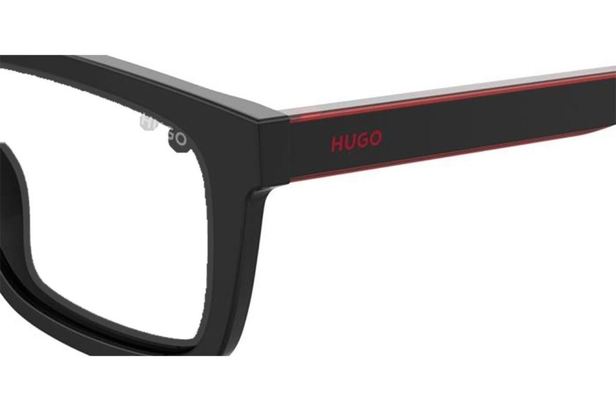 Слънчеви очила HUGO HG1297/S OIT/IR Flat Top Черна