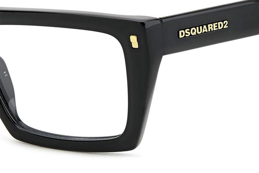 Очила Dsquared2 D20130 807 Flat Top Черна