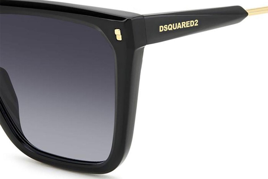 Слънчеви очила Dsquared2 D20135/S 807/9O Квадратни Черна