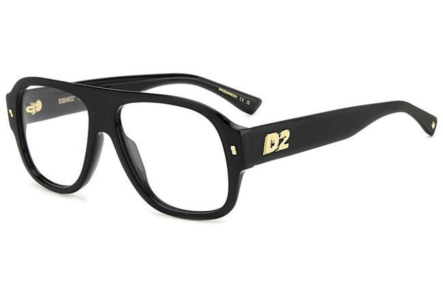 Очила Dsquared2 D20125 807 Flat Top Черна