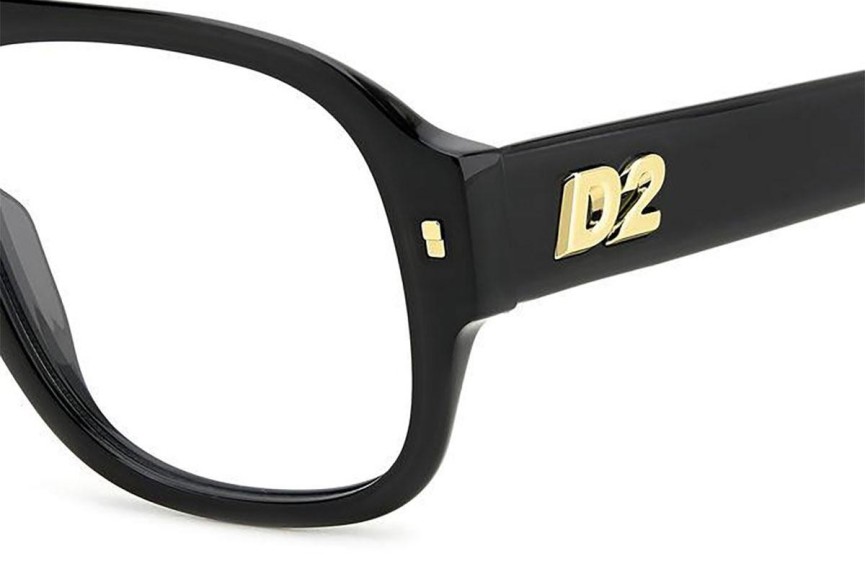 Очила Dsquared2 D20125 807 Flat Top Черна