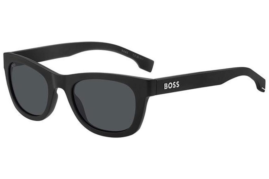 Слънчеви очила BOSS BOSS1649/S 80S/IR Правоъгълни Черна