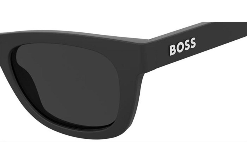 Слънчеви очила BOSS BOSS1649/S 80S/IR Правоъгълни Черна