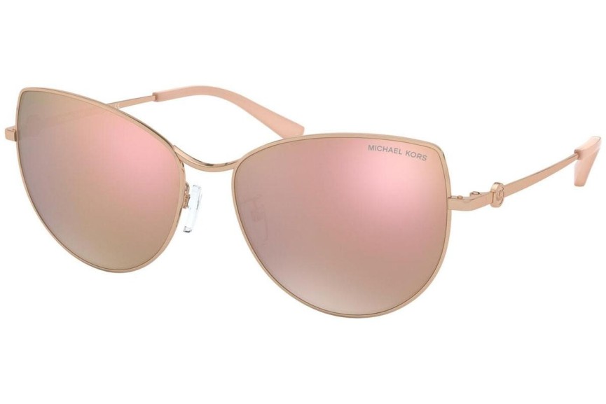 Слънчеви очила Michael Kors La Paz MK1062 1108M5 Polarized Око на котка Златна