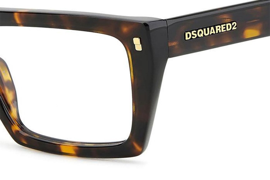 Очила Dsquared2 D20130 086 Flat Top Хавана