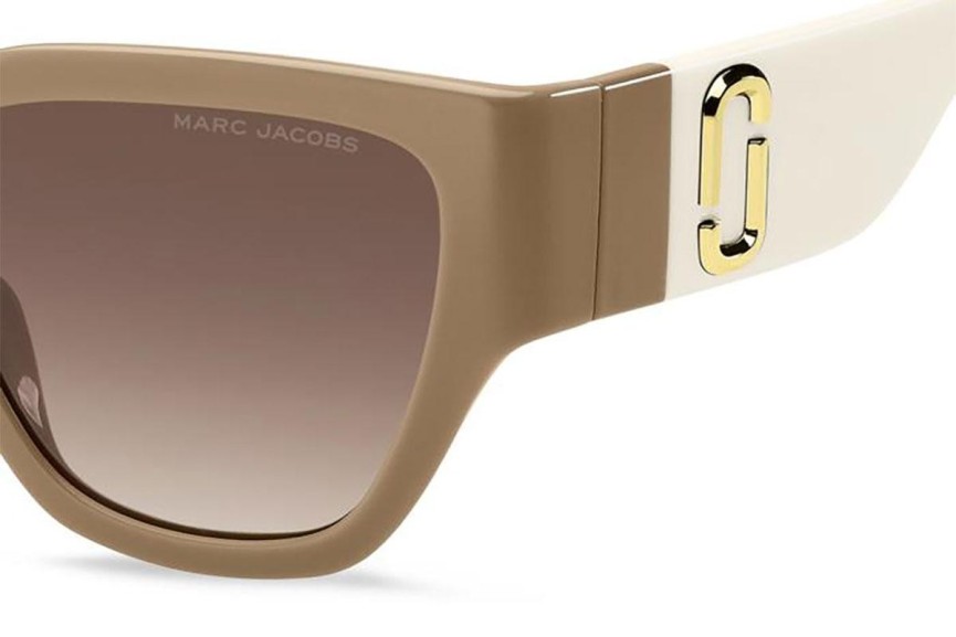 Слънчеви очила Marc Jacobs MARC724/S 10A/HA Правоъгълни Бежова