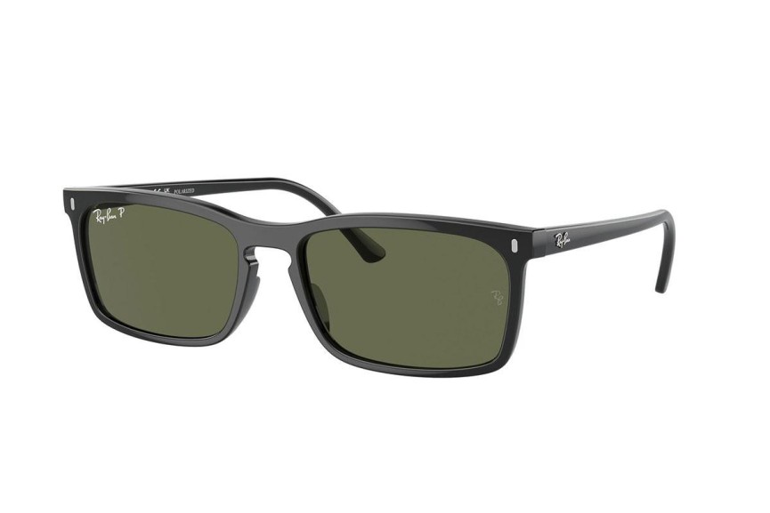 Слънчеви очила Ray-Ban RB4435 901/58 Polarized Правоъгълни Черна