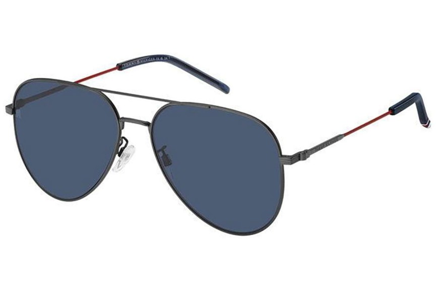 Слънчеви очила Tommy Hilfiger TH2111/G/S R80/KU Пилотни Сива