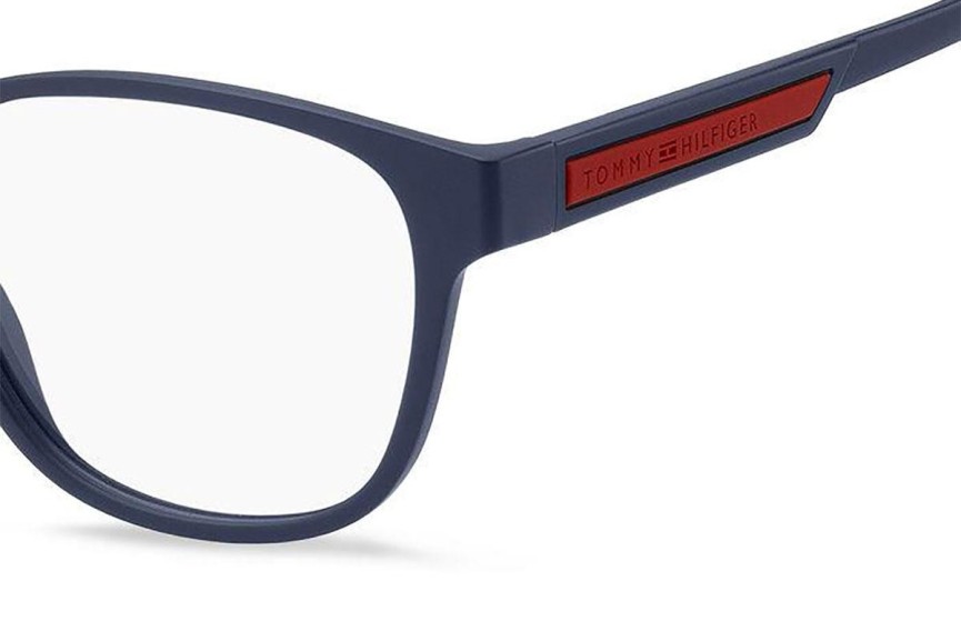 Очила Tommy Hilfiger TH2092 WIR Правоъгълни Синя