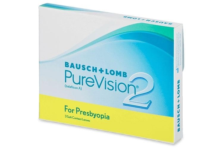 Контактни лещи Месечни PureVision2 for Presbyopia (3 лещи)