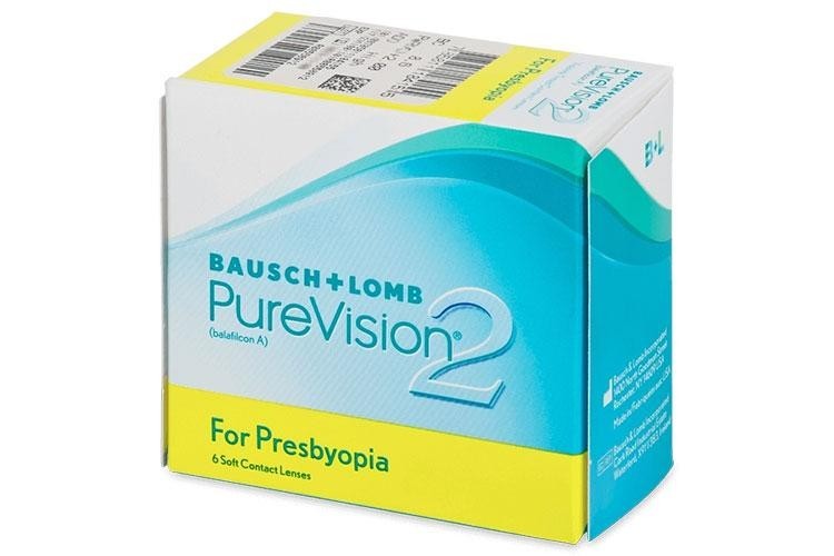 Контактни лещи Месечни PureVision2 for Presbyopia (6 лещи)