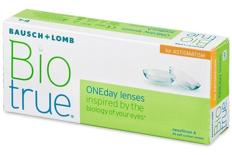 Контактни лещи Дневни Biotrue ONE Day for Astigmatism (30 лещи)