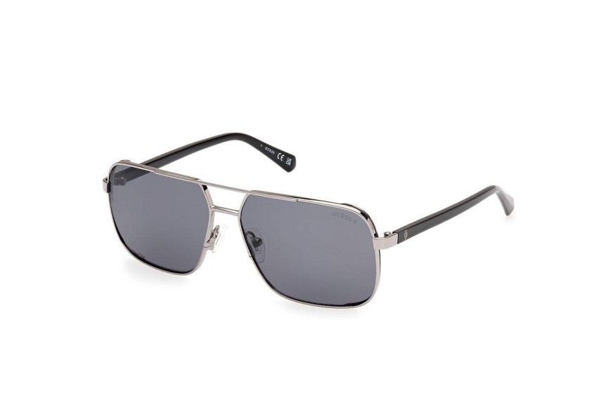 Слънчеви очила Guess GU00119 08D Polarized Квадратни Сива