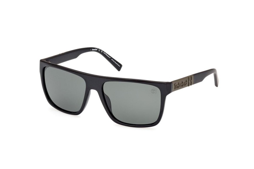 Слънчеви очила Timberland TB00005 01R Polarized Квадратни Черна