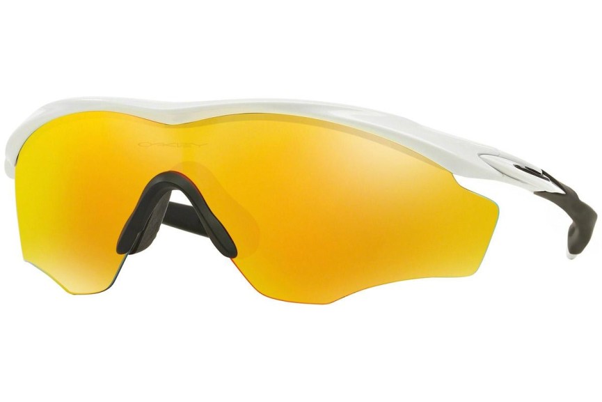 Слънчеви очила Oakley M2 Frame XL OO9343-05 С единични стъкла | Shield Бяла