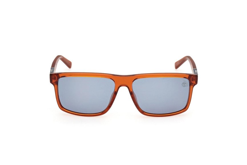 Слънчеви очила Timberland TB00006 47D Polarized Правоъгълни Кафява