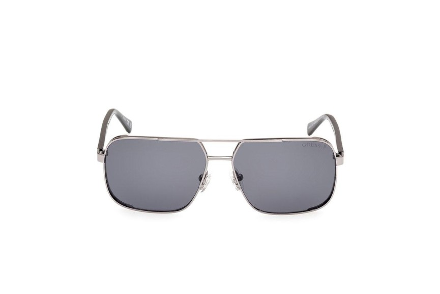 Слънчеви очила Guess GU00119 08D Polarized Квадратни Сива