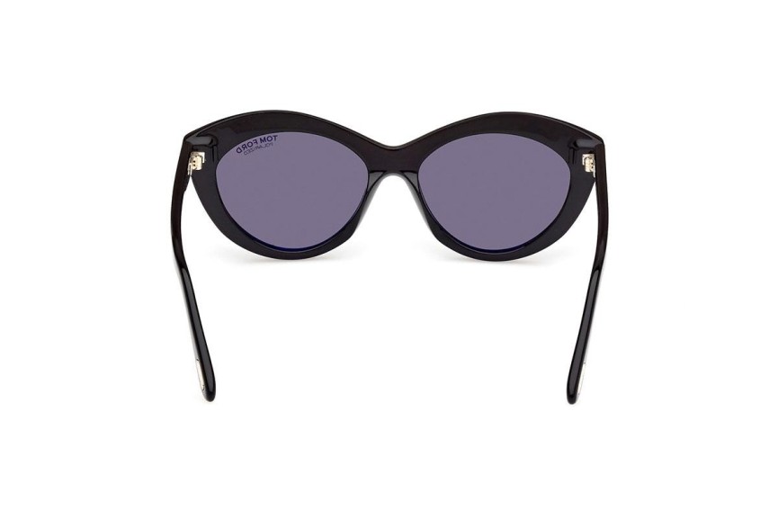 Слънчеви очила Tom Ford FT1111 01D Polarized Овални Черна