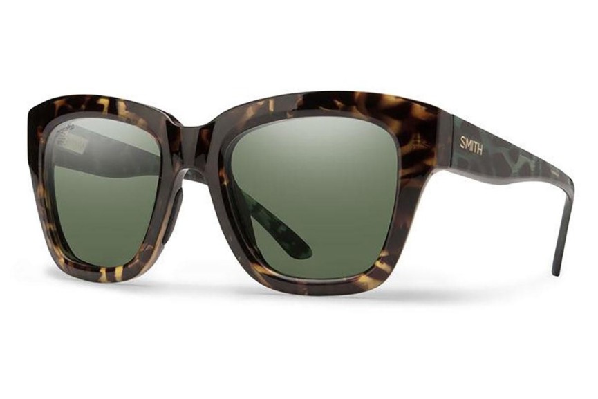 Слънчеви очила Smith SWAY D1U/L7 Polarized Правоъгълни Хавана