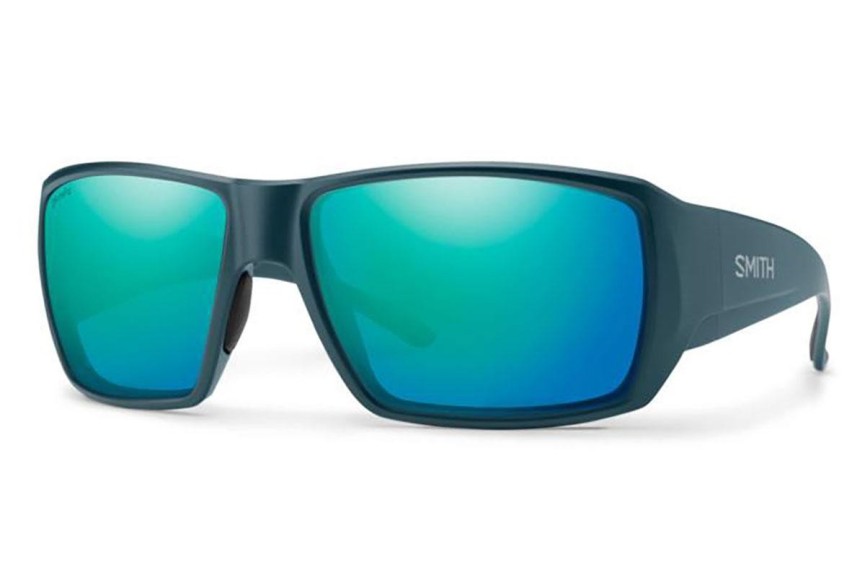 Слънчеви очила Smith GUIDECHOICES QM4/QG Polarized Правоъгълни Синя