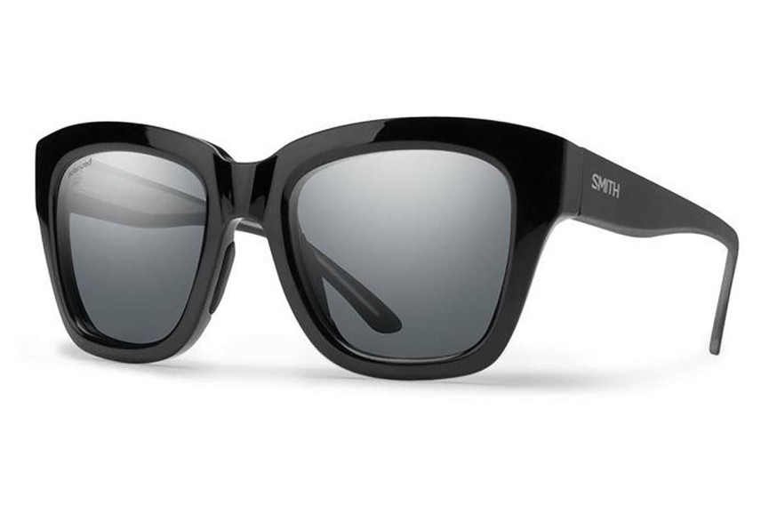 Слънчеви очила Smith SWAY 807/M9 Polarized Правоъгълни Черна