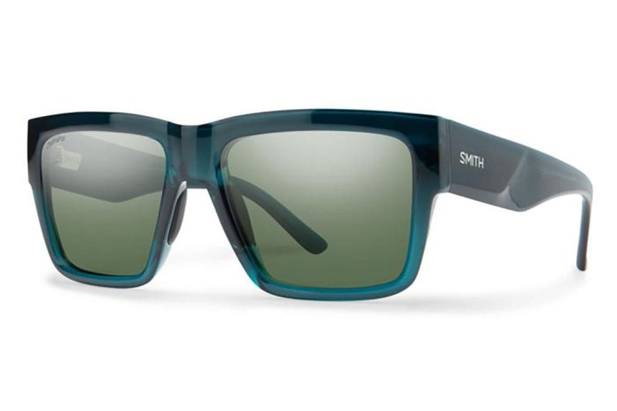 Слънчеви очила Smith LINEUP QM4/L7 Polarized Правоъгълни Синя