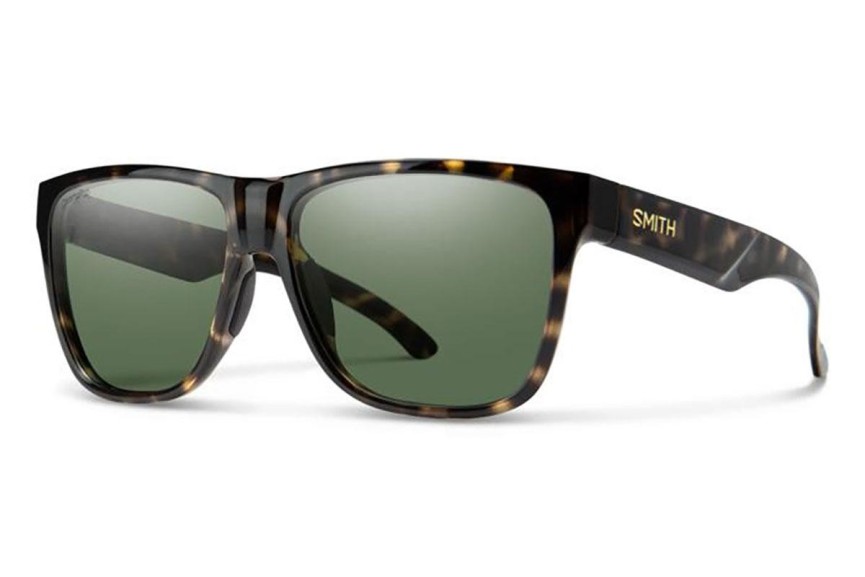 Слънчеви очила Smith LOWDOWNXL2 P65/L7 Polarized Квадратни Хавана