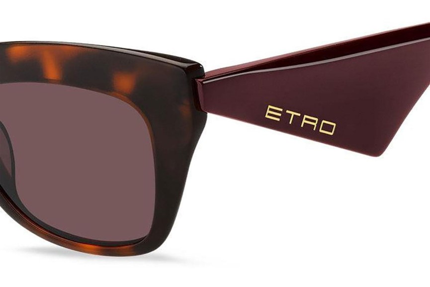 Слънчеви очила Etro ETRO0004/G/S 086/U1 По веждите Хавана