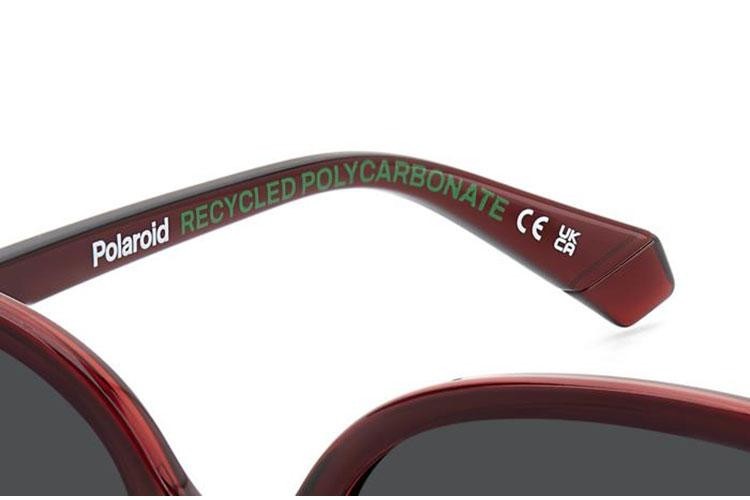 Слънчеви очила Polaroid PLD4177/S/X C9A/M9 Polarized Квадратни Червена