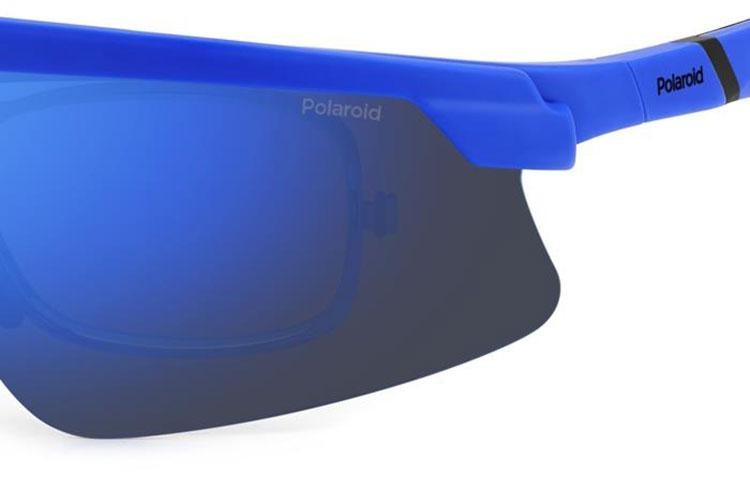 Слънчеви очила Polaroid PLD7056/CI/S RCT/5X Polarized Правоъгълни Синя