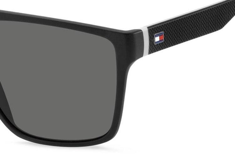 Слънчеви очила Tommy Hilfiger TH1717/S 08A/M9 Polarized Flat Top Черна