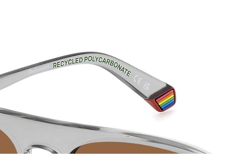 Слънчеви очила Polaroid PLD6225/S KB7/HE Polarized Пилотни Сива