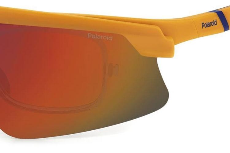 Слънчеви очила Polaroid PLD7056/CI/S 2M5/OZ Polarized Правоъгълни Оранжева