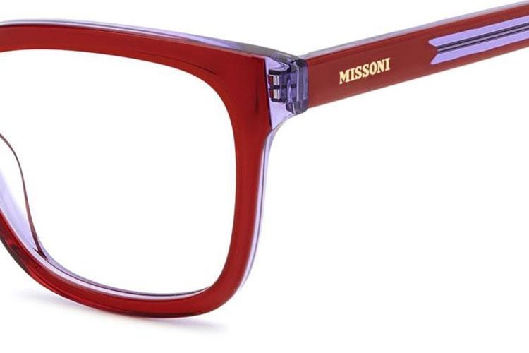 Очила Missoni MIS0209 E2Y Правоъгълни Червена