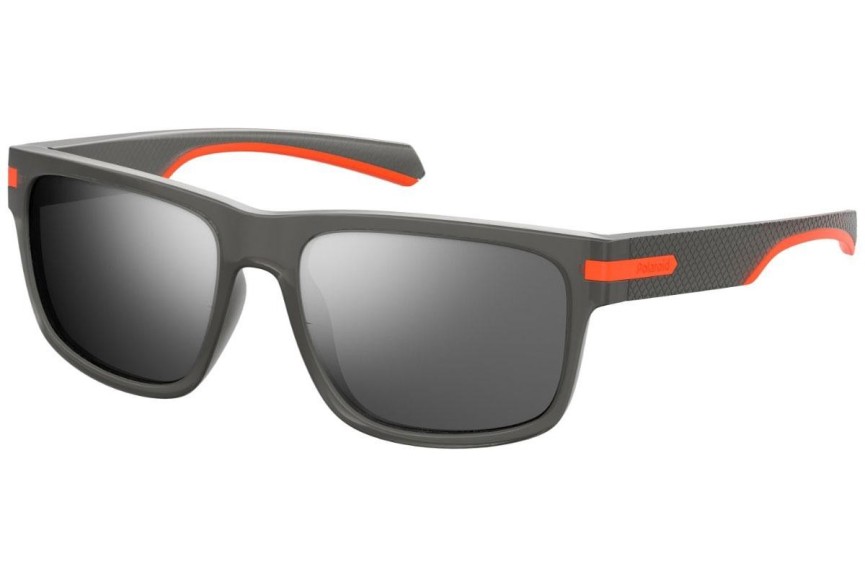 Слънчеви очила Polaroid Active Collection PLD2066/S RIW/EX Polarized Правоъгълни Сива