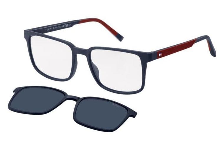 Очила Tommy Hilfiger TH2145/CS 8RU/C3 Правоъгълни Синя