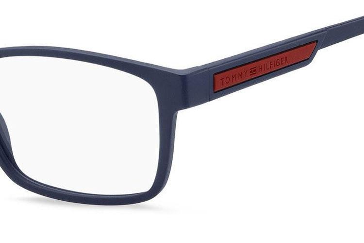 Очила Tommy Hilfiger TH2091 WIR Правоъгълни Синя