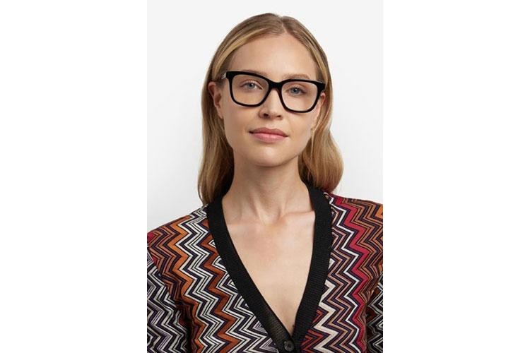 Очила Missoni MIS0209 807 Правоъгълни Черна