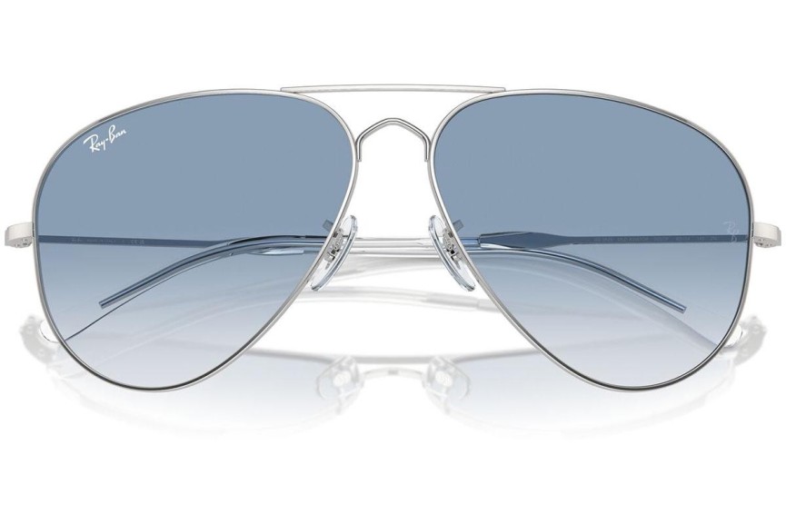 Слънчеви очила Ray-Ban RB3825 003/3F Пилотни Сребърна