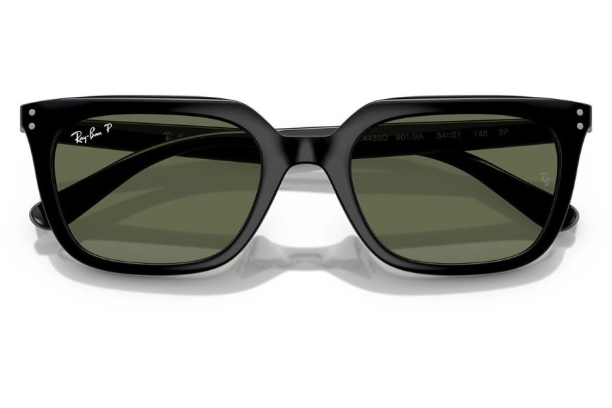 Слънчеви очила Ray-Ban RB4439D 901/9A Polarized Квадратни Черна