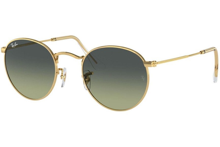 Слънчеви очила Ray-Ban Round Metal RB3447 001/BH Заоблени Златна