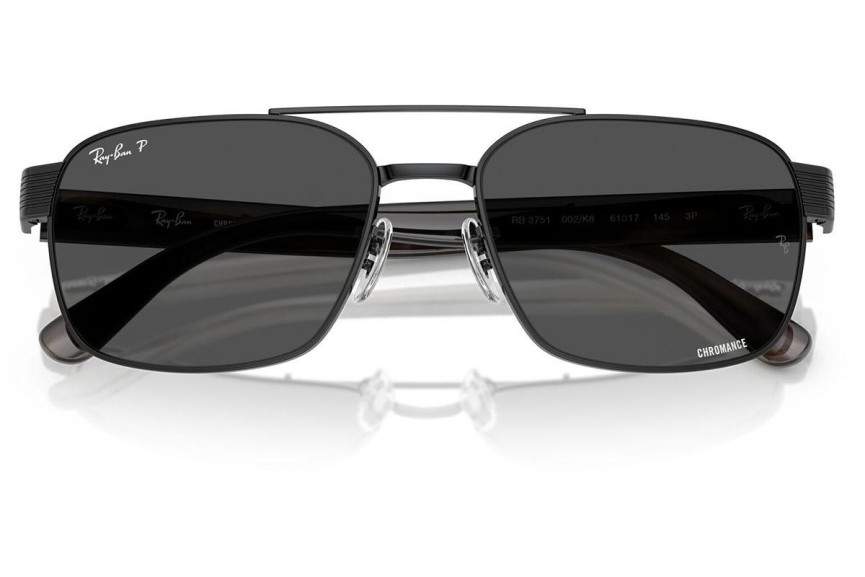 Слънчеви очила Ray-Ban RB3751CH 002/K8 Polarized Квадратни Черна