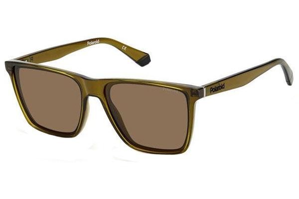 Слънчеви очила Polaroid PLD6141/S 09Q/SP Polarized Квадратни Кафява