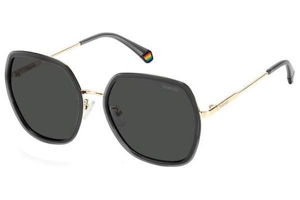 Слънчеви очила Polaroid PLD6153/G/S KB7/M9 Polarized Квадратни Сива