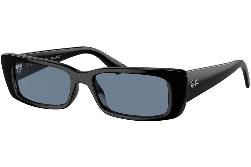 Слънчеви очила Ray-Ban RB4425 66772V Polarized Правоъгълни Черна