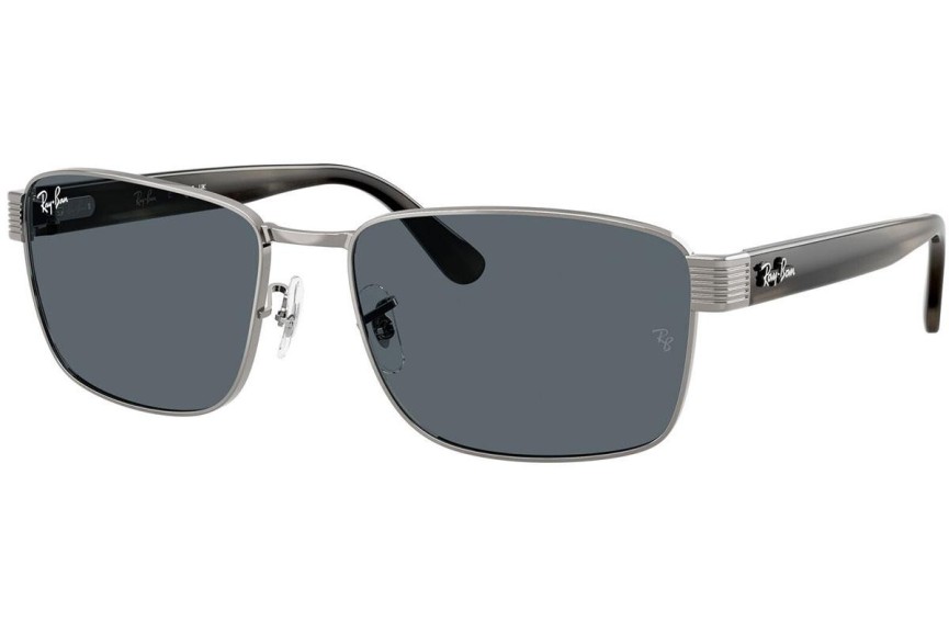 Слънчеви очила Ray-Ban RB3750 004/R5 Квадратни Сива