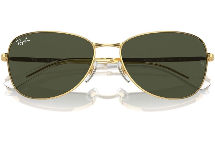 Слънчеви очила Ray-Ban RB3733 001/31 Пилотни Златна